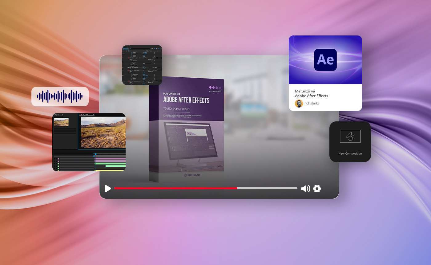 Jifunze Motion Graphics – Mafunzo ya Adobe After Effects
