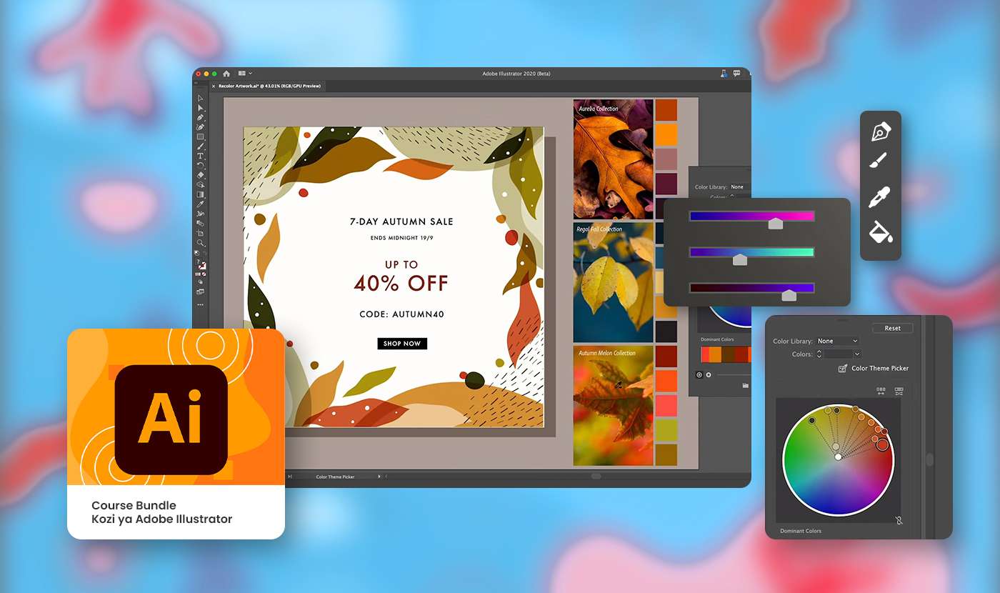 Adobe Illustrator Essential Course Bundle