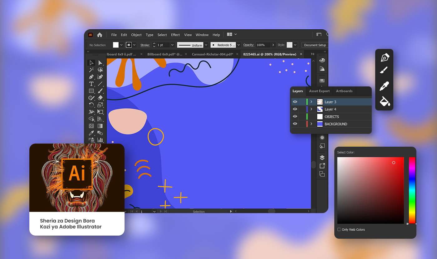 Misingi na Sheria za Design Bora – Adobe Illustrator Course